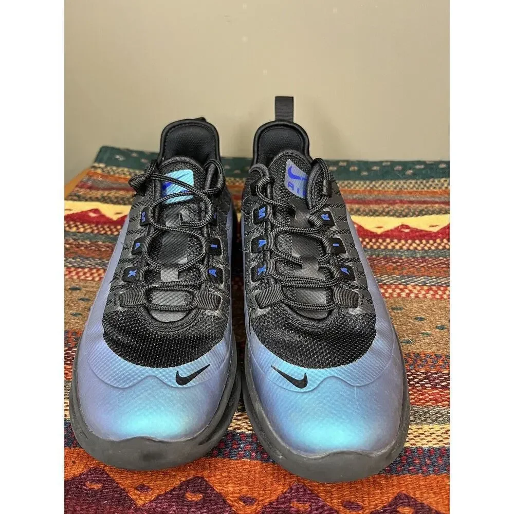 Nike Air Max Axis Premium Throwback Furture Metallic Blue Black Youth 5.5